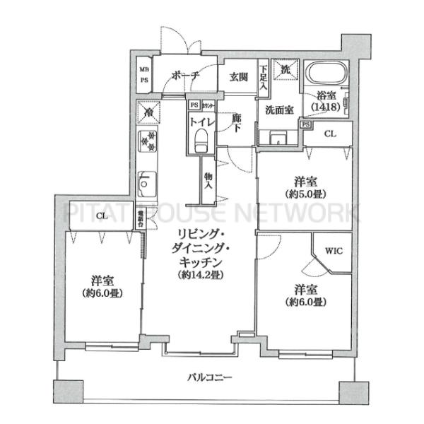 間取図です。