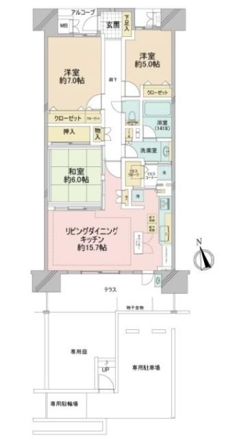 間取りです。