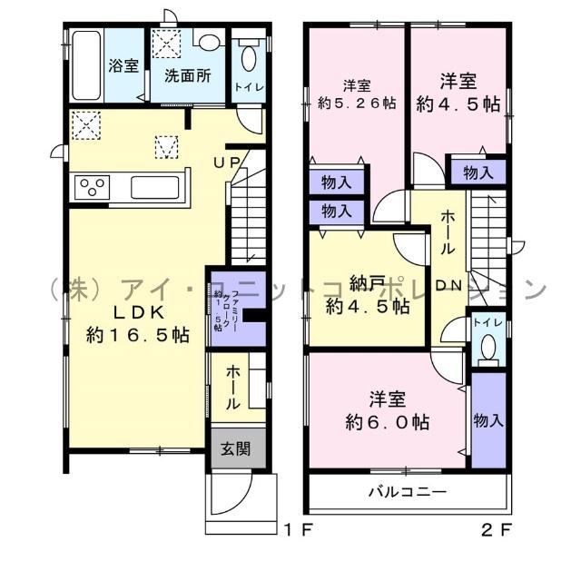 間取図です。