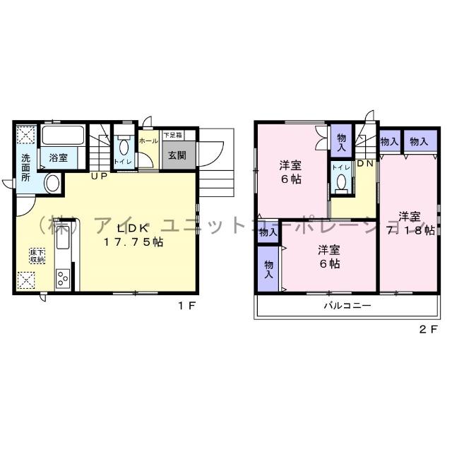間取図です。