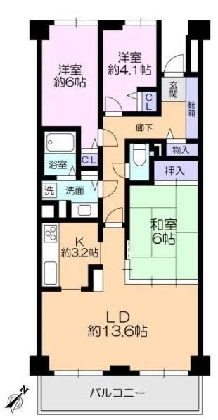 間取りです。