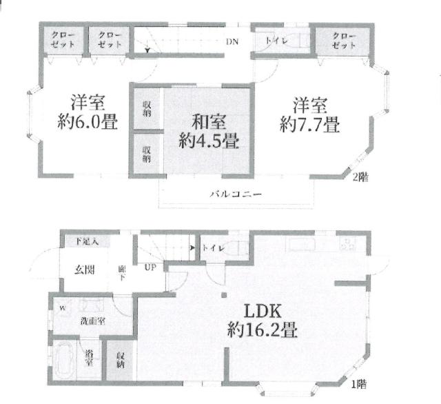 間取図です。
