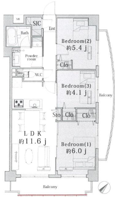 間取り図です。
