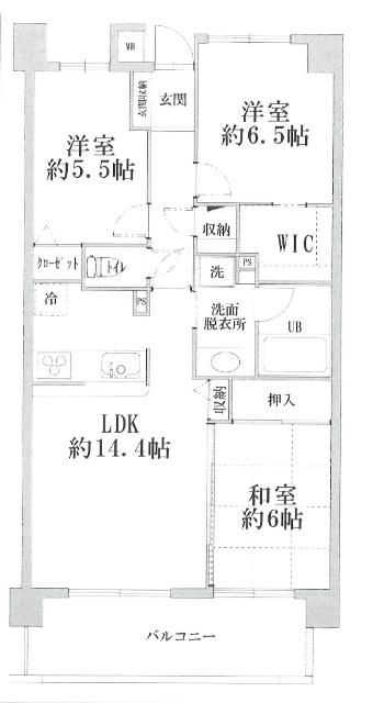 間取図です。