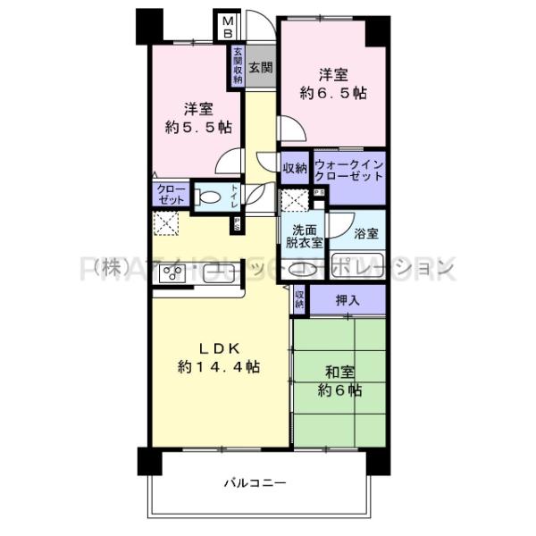 間取図です。