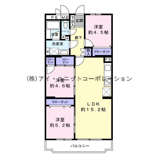 間取図です。