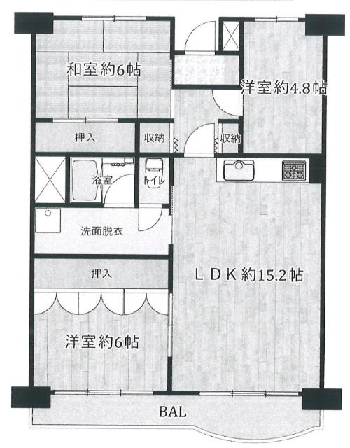 間取図です。