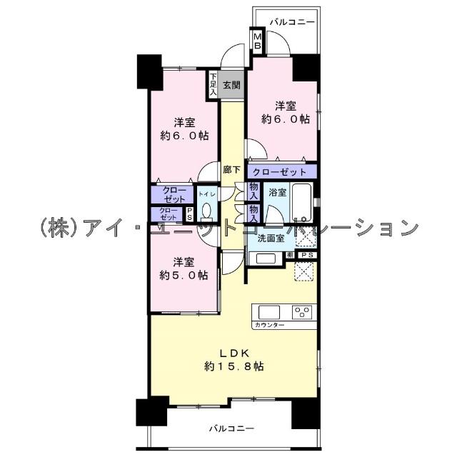 間取図です。