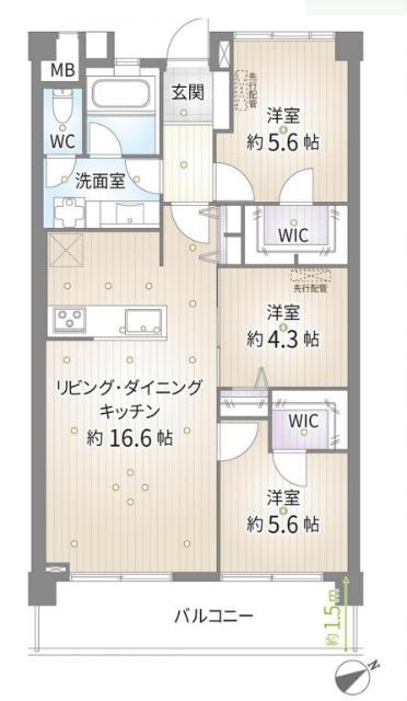 間取りです。