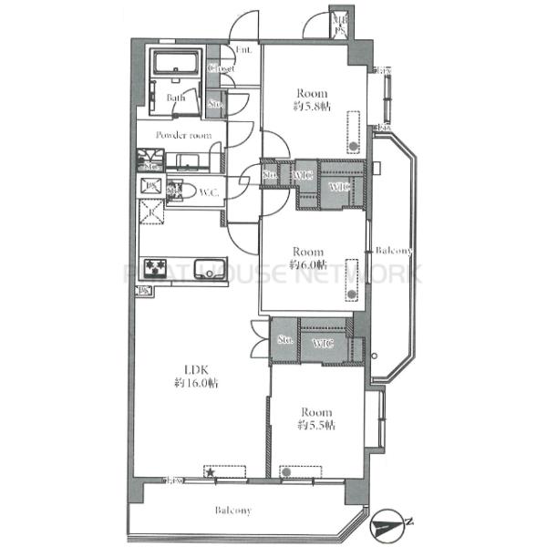 間取り図です。