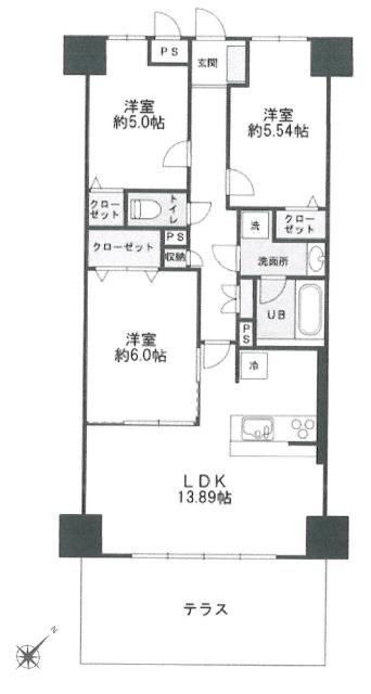 間取り図です。