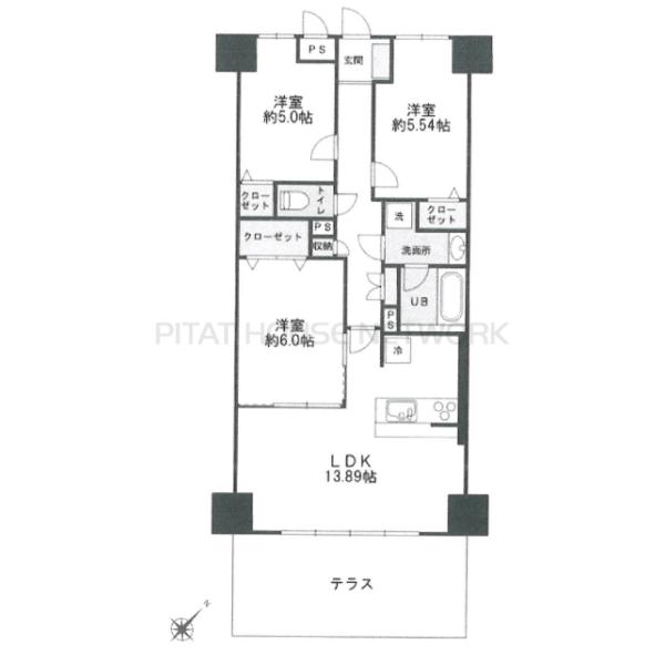 間取り図です。