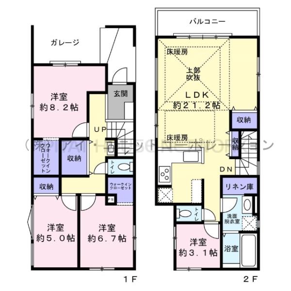 間取図です。
