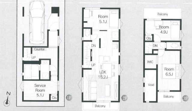 間取り図です。