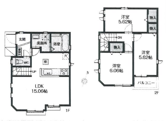 間取り図です。
