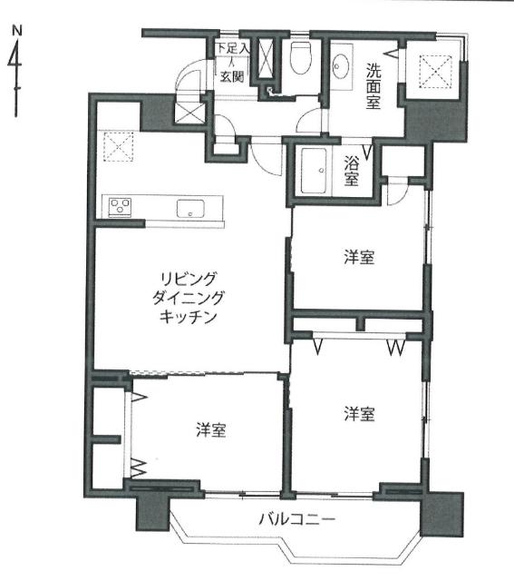 間取り図です。