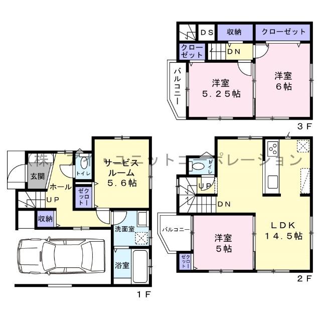 間取図です。