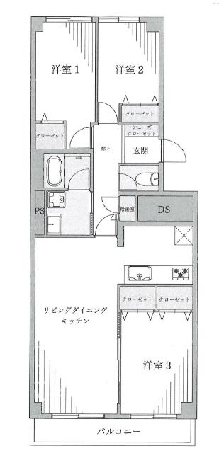 間取図です。