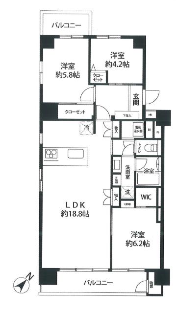 間取りです。