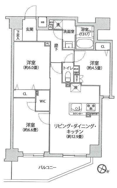 間取りです。