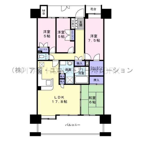間取図です。