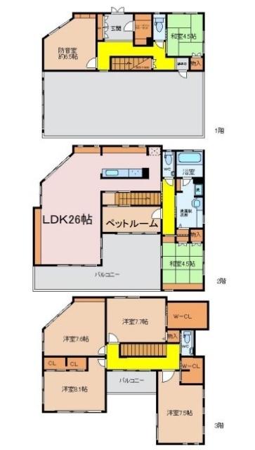 間取りです。