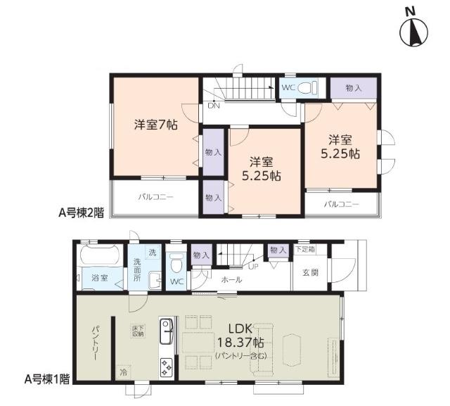 間取りです。