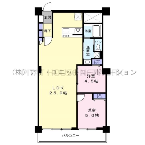 間取りです。