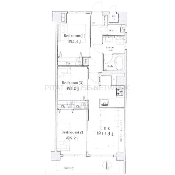 間取り図です。