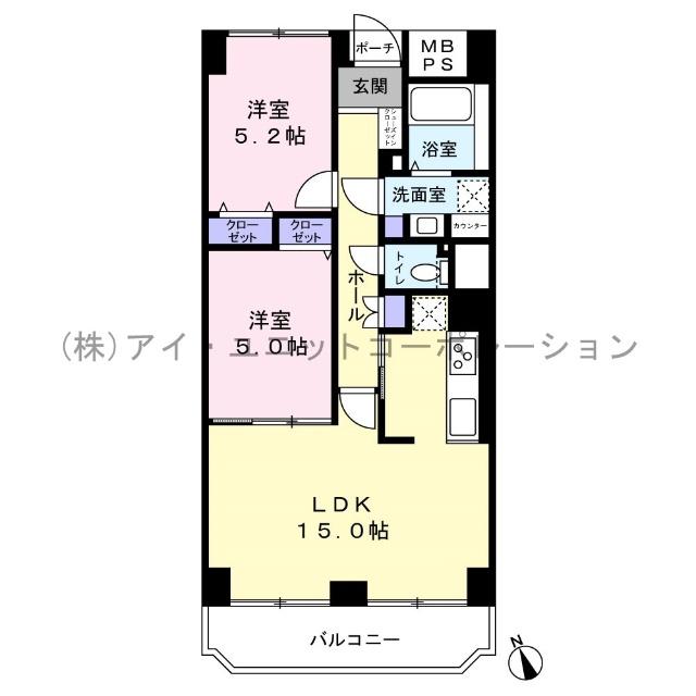 間取りです。