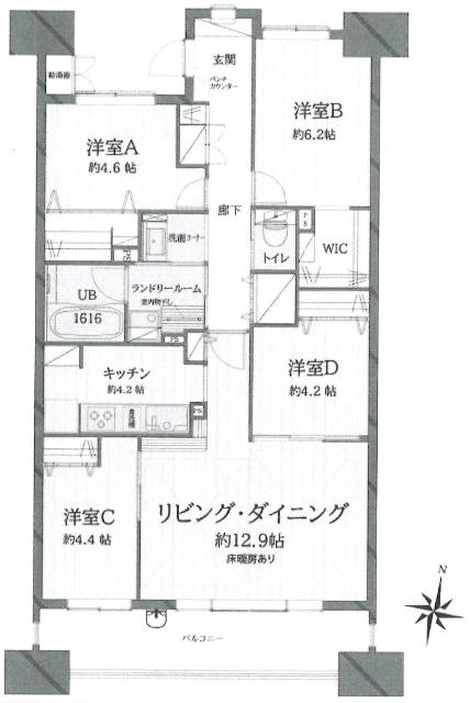 間取図です。