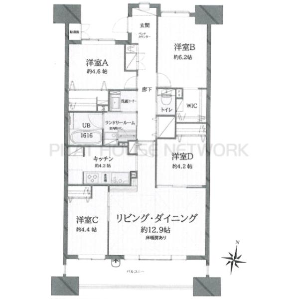 間取図です。