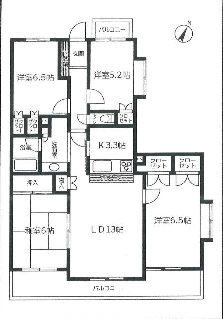 間取図です。