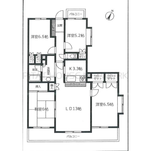 間取図です。