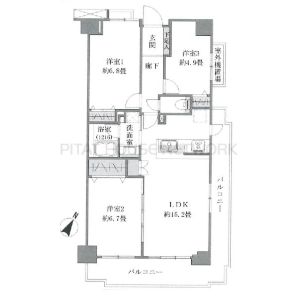 間取りです。
