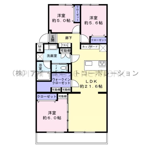 間取図です。