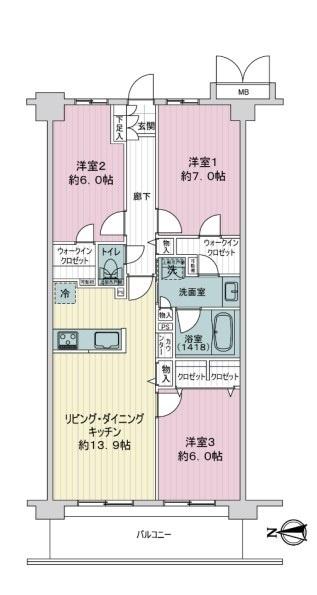 間取りです。