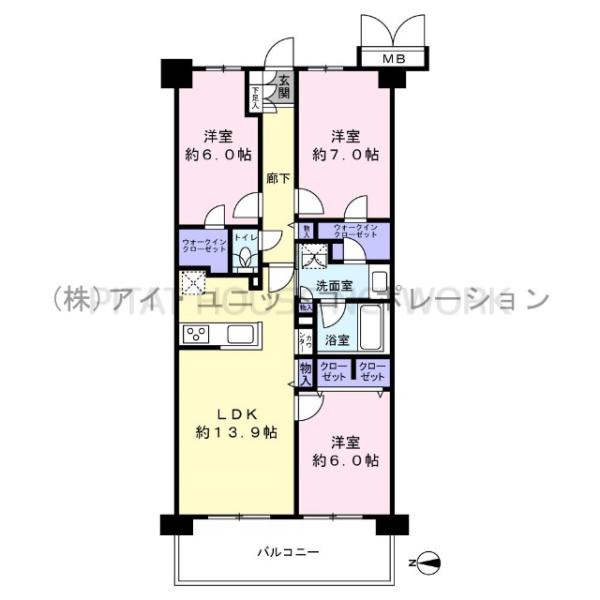 間取りです。
