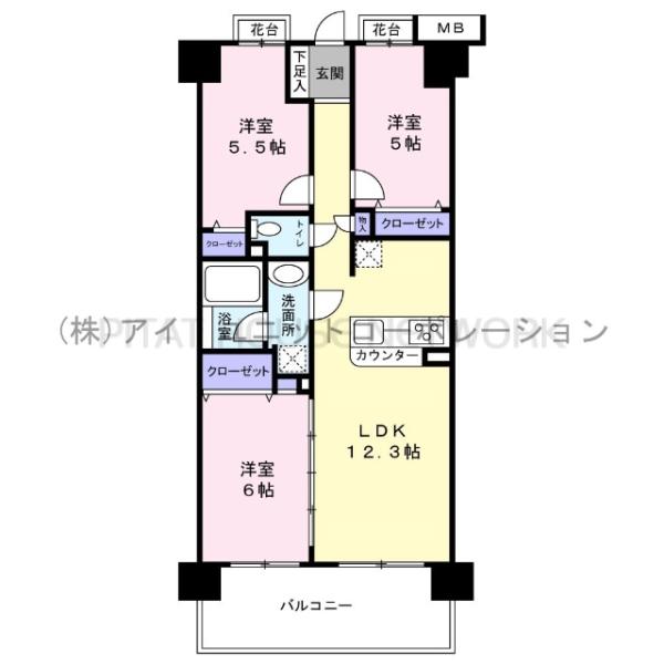 間取りです。