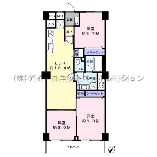 間取りです。