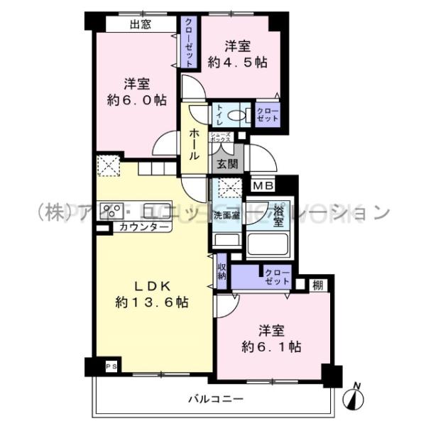 間取りです。