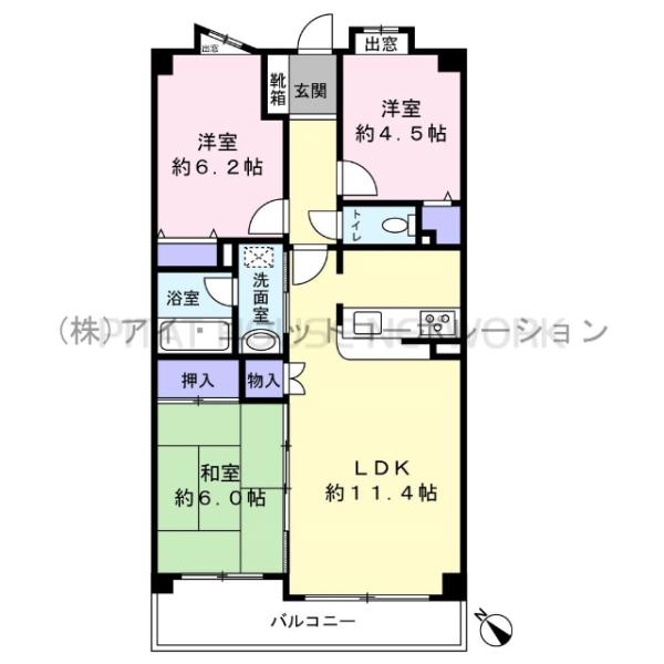 間取りです。