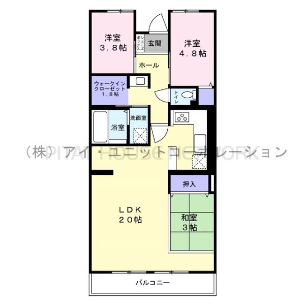 間取図です。