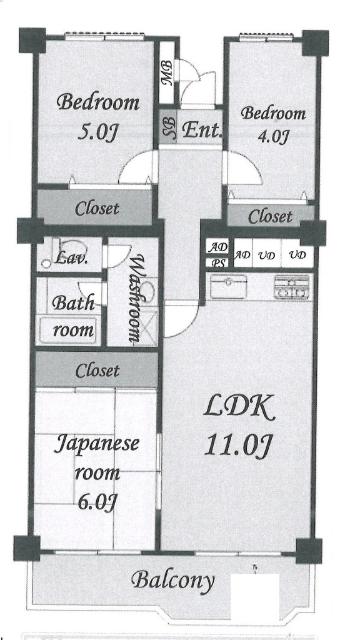 間取図です。