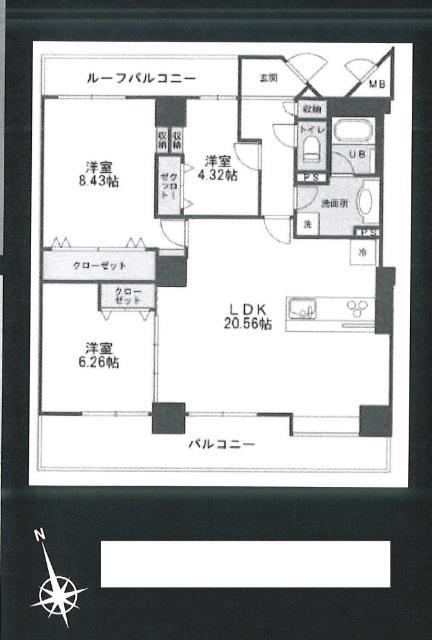 間取図です。
