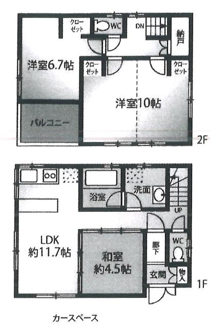 間取図です。