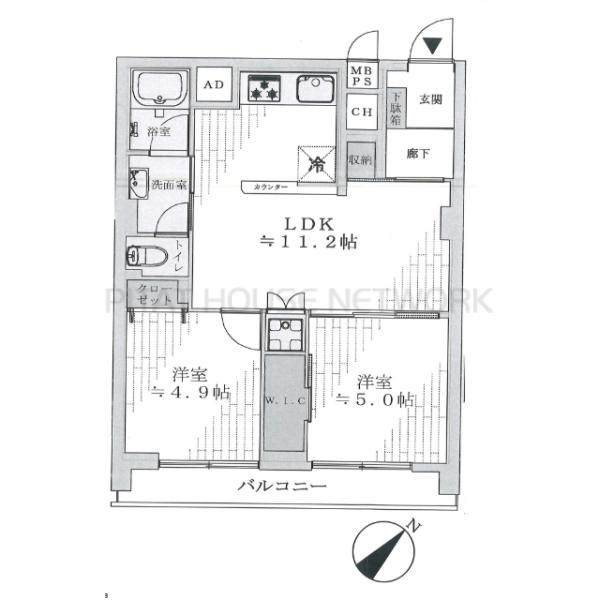 間取図です。