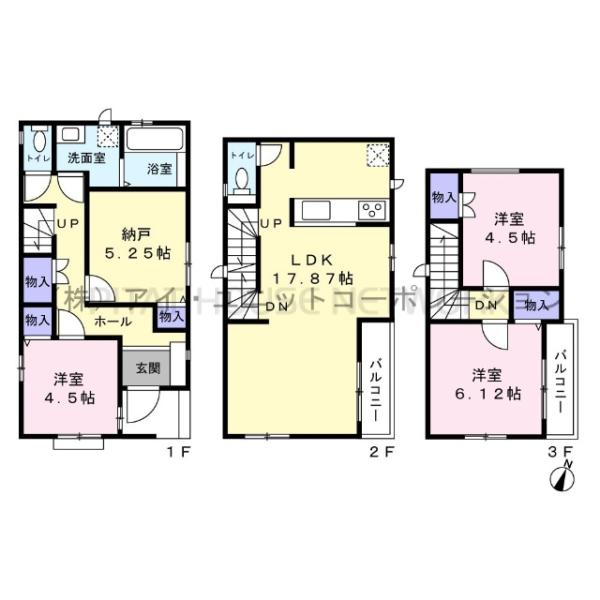 間取図です。