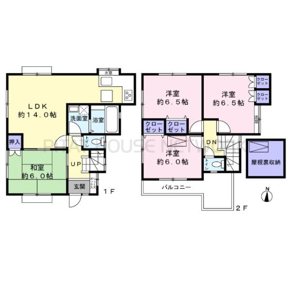 間取図です。