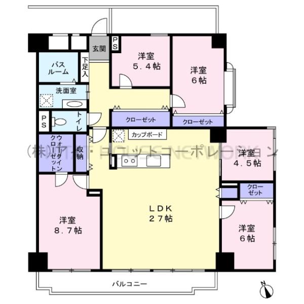 間取りです。